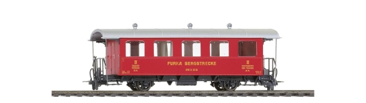 Bemo 3239286 - H0m - 2-achsiger Personenwagen B 2206, DFB, Ep. V